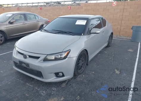 2011 Scion Tc из США, поврежденный, VIN JTKJF5C78B3005983